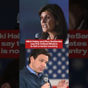 Haley, DeSantis say U.S. not a racist country #shorts