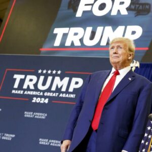 Trump calls Biden "true danger to democracy"