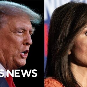 Trump leads Haley 1 day out from New Hampshire primary