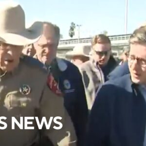 What came from Speaker Johnson's visit to the southern border?