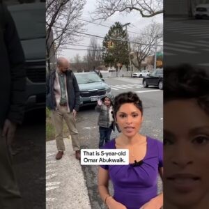 Child from Gaza travels to U.S. for medical treatment #shorts