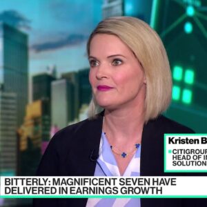 Citigroup’s Bitterly: ‘Magnificent Seven Have Delivered’