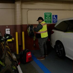 How Los Angeles is building new EV chargers fast