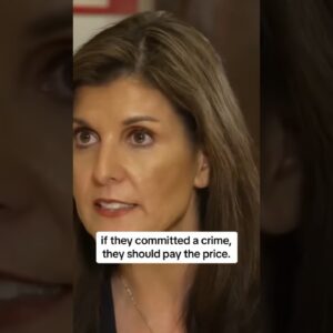Nikki Haley responds to Trump calling Jan. 6 defendants "hostages" #shorts