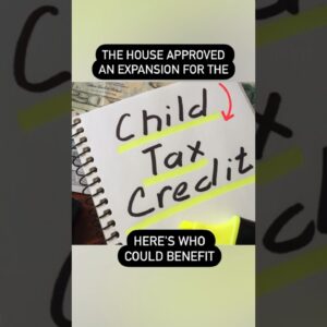 Who could benefit from expanded child tax credit? #shorts