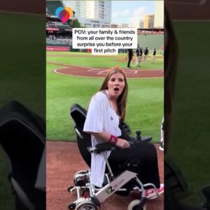 Woman with ALS spreads positivity on social media #shorts