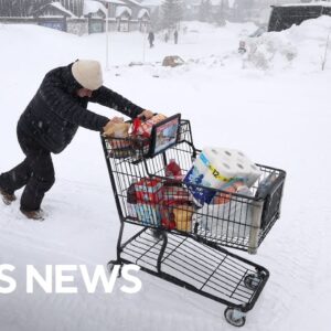 Extreme blizzard slammed California, Nevada, burying cars, homes in feet of snow