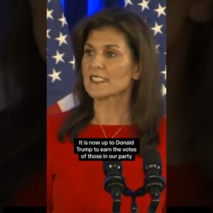Haley calls on Trump to earn votes of non-supporters #shorts