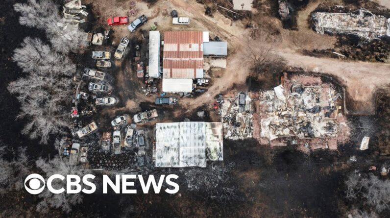 Historic Texas Panhandle wildfires merge, new Jan. 6 footage released and more | CBS News Weekender