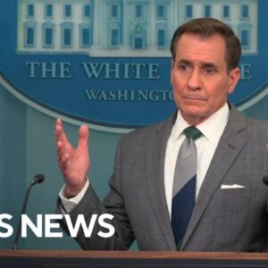 Watch: White House adamantly denies Iran gave warning before attack on Israel