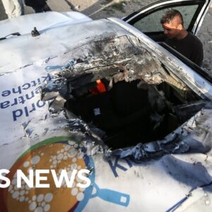 World Central Kitchen names 7 workers killed in Israeli strike