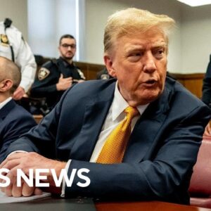 All the details on tense day in Trump trial with combative defense witness