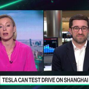 Tesla Gets Shanghai Approval to Test Advanced Driver Assistance