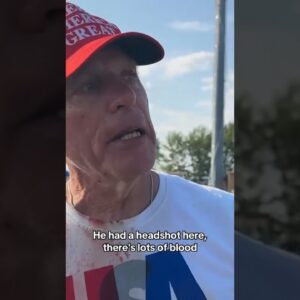 Doctor at Trump rally describes scene #shorts