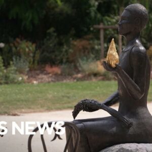 How one artist is helping Paris welcome spectators and athletes