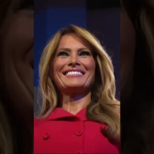 Melania Trump appears at RNC on final night #shorts