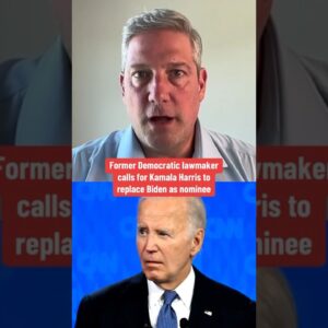 Former Democratic lawmaker calls for Harris to replace Biden in 2024 race #shorts