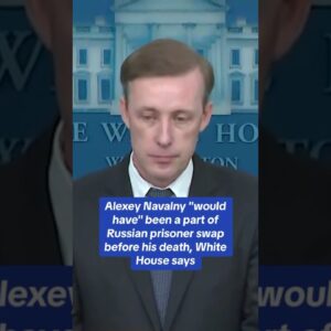 Alexey Navalny would have been part of Russian prisoner swap before death, official says #shorts