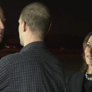 Americans released in Russia prisoner swap welcomed home by Biden, Harris