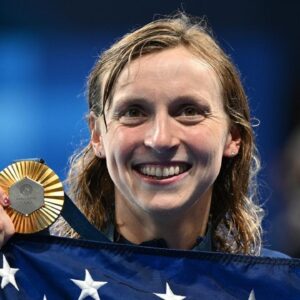 Katie Ledecky wins gold in 1,500 freestyle, 8th Olympic gold of her career