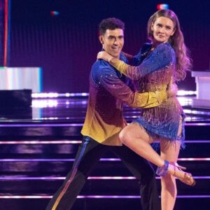 Anna Sorokin makes "Dancing with the Stars" debut in ankle monitor