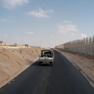 CBS News tours Philadelphi Corridor with Israeli military