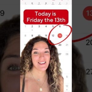 Did you know there's a word for being scared of Friday the 13th? #shorts