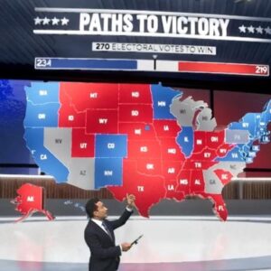 Examining Harris and Trump's paths to victory