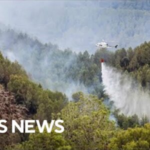 California wildfires leave thousands stranded, cause dangerous smoky conditions