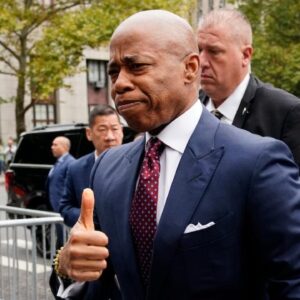 New York City Mayor Eric Adams arraigned