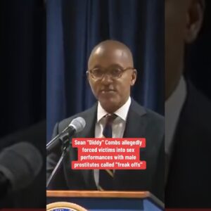 Sean "Diddy" Combs allegedly forced victims into sex performances #shorts