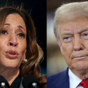 Trump on economic agenda, Harris may visit U.S.-Mexico border