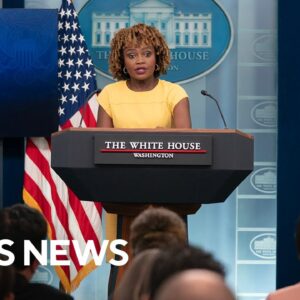 Watch Live: White House briefs reporters as Israel plans Lebanon ground incursion | CBS News