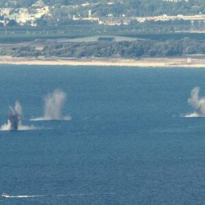 Israel downs 5 Hezbollah drones over Mediterranean Sea