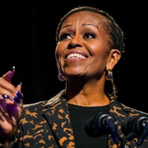 Michelle Obama rallying voters in Atlanta