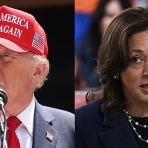 Trump tours Helene destruction as Harris gets FEMA briefing