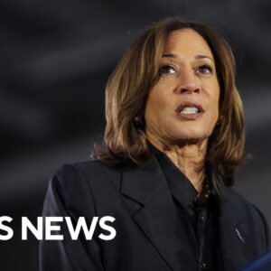 Watch Live: Kamala Harris addresses nation after loss to Donald Trump in 2024 election | CBS News