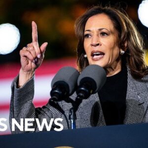 Kamala Harris blanketing Pennsylvania on eve of Election Day