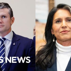 Hegseth back on Capitol Hill, Gabbard questioned about relationship with Syria