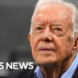 Former President Jimmy Carter to be honored at services in Georgia, D.C.