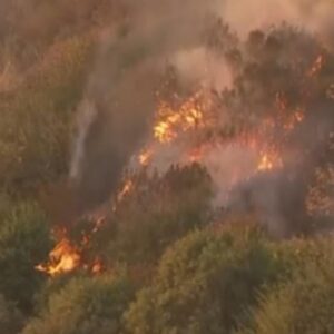 High-wind warning in place as crews battle Franklin Fire in Malibu, California