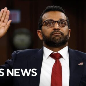 Democrats grill Kash Patel about Jan. 6, loyalty to Trump in confirmation hearing for FBI director