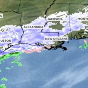 New Orleans sees rare snowfall as winter storm sweeps across southern U.S.
