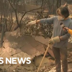 What California residents found after fires ravaged their homes in Los Angeles County