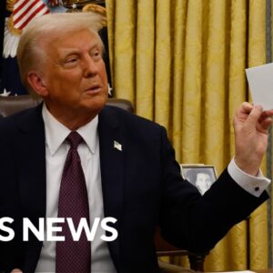 7 things that happened on Trump's Inauguration Day