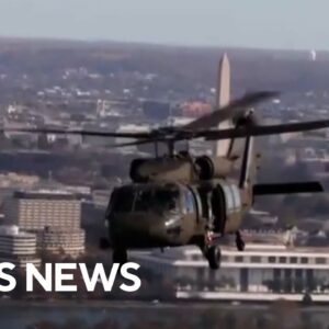 Chopper crew chief's father speaks out, White House announces tariffs, more | CBS News 24/7