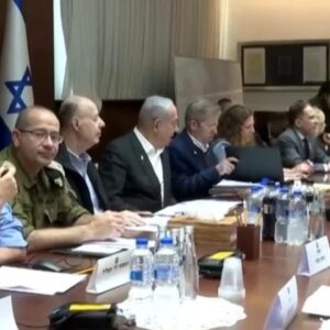 Full Israeli cabinet meets to review Hamas ceasefire deal