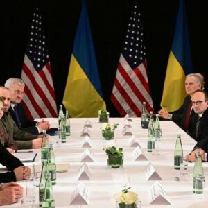 Vance meets with Zelenskyy after demanding NATO allies boost defense spending