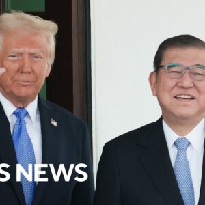 Watch Live: Trump, Japanese Prime Minister Ishiba hold news conference | CBS News