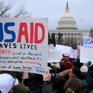 USAID workers battle Trump administration in court